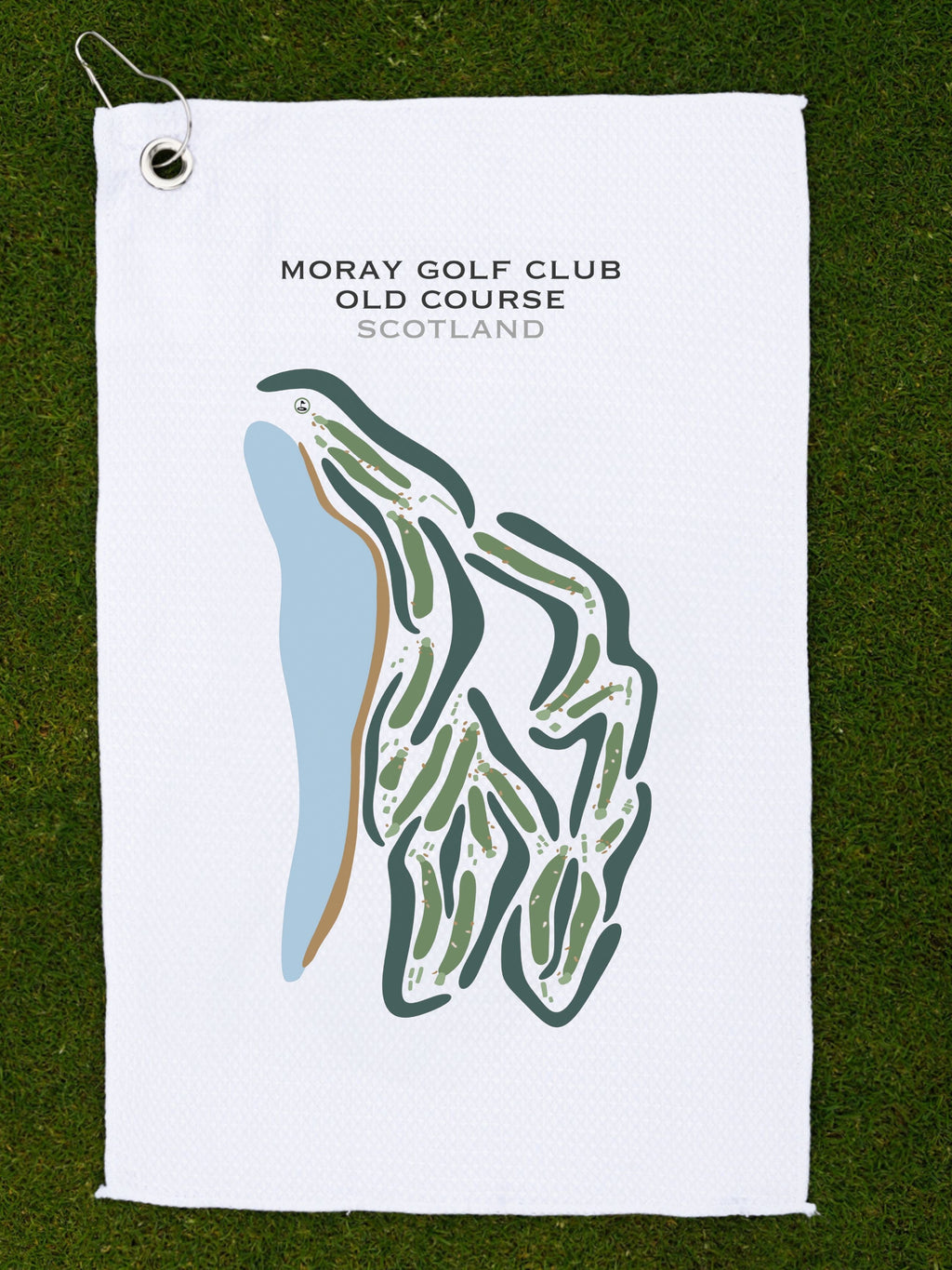 Moray Golf Club Old Course, Scotland - Printed Golf Courses