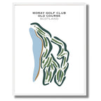Moray Golf Club Old Course, Scotland - Printed Golf Courses