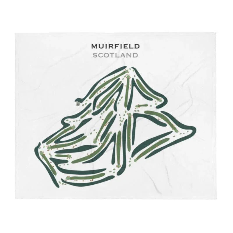 Muirfield, Scotland - Printed Golf Courses - Golf Course Prints
