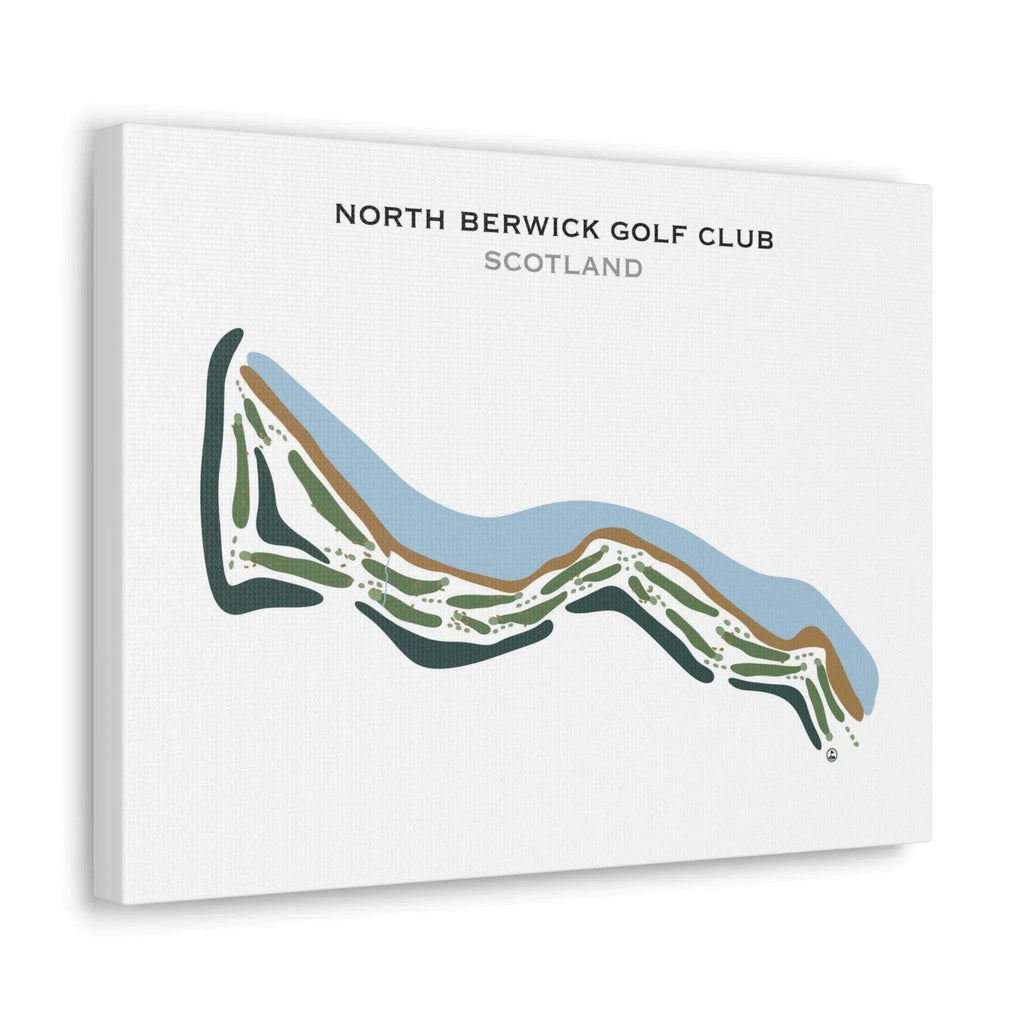 North Berwick Golf Club, Scotland - Printed Golf Courses - Golf Course Prints
