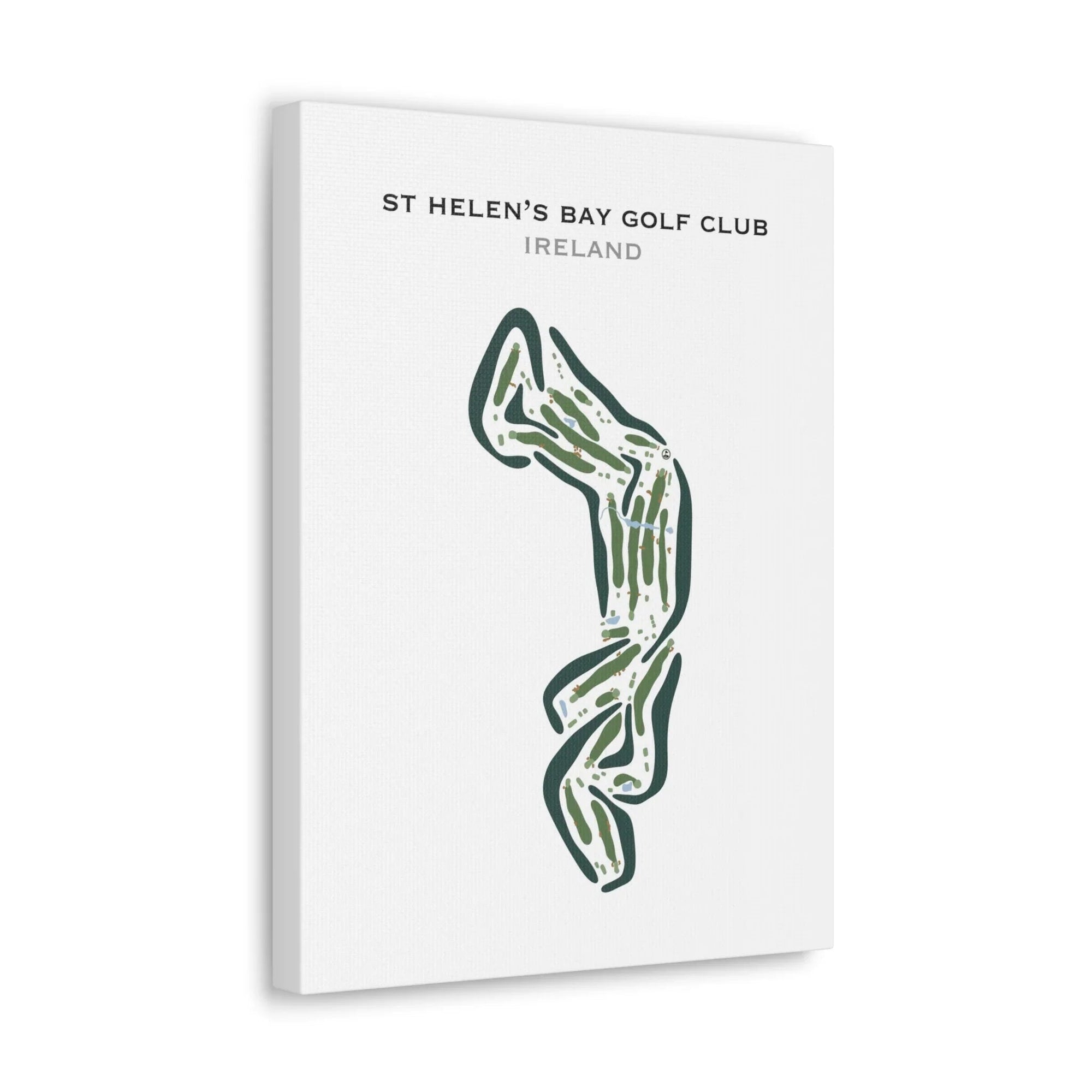 St. Helen's Bay Golf Club, Ireland - Printed Golf Courses