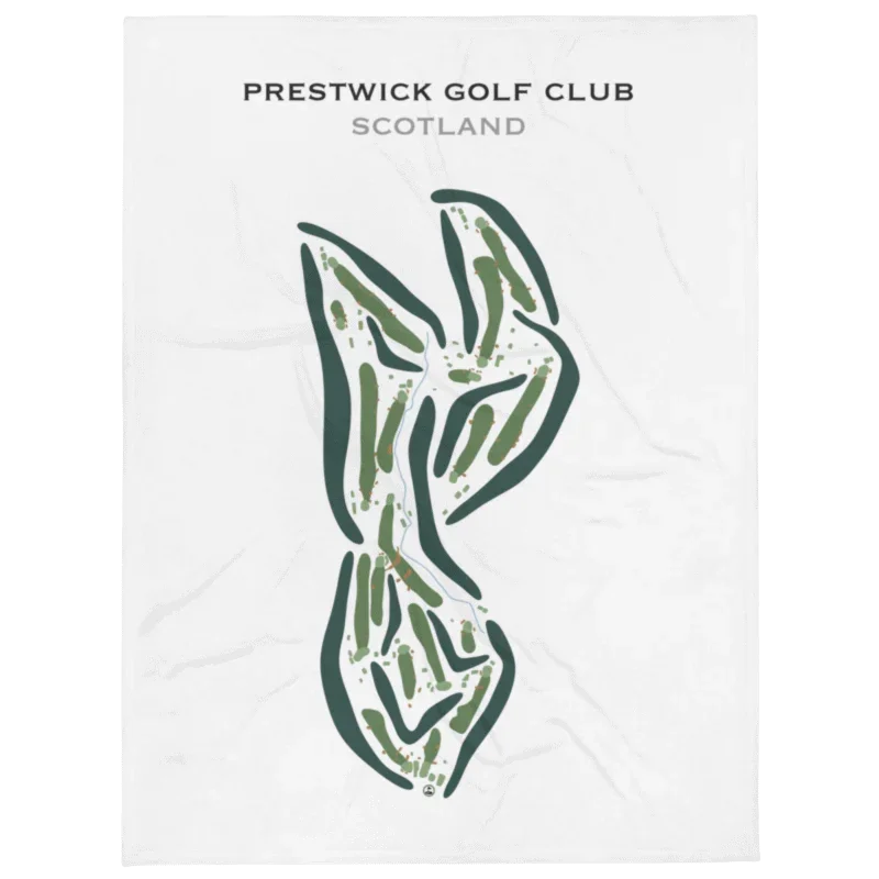 Prestwick Golf Club, Scotland - Printed Golf Courses