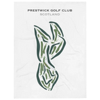 Prestwick Golf Club, Scotland - Printed Golf Courses