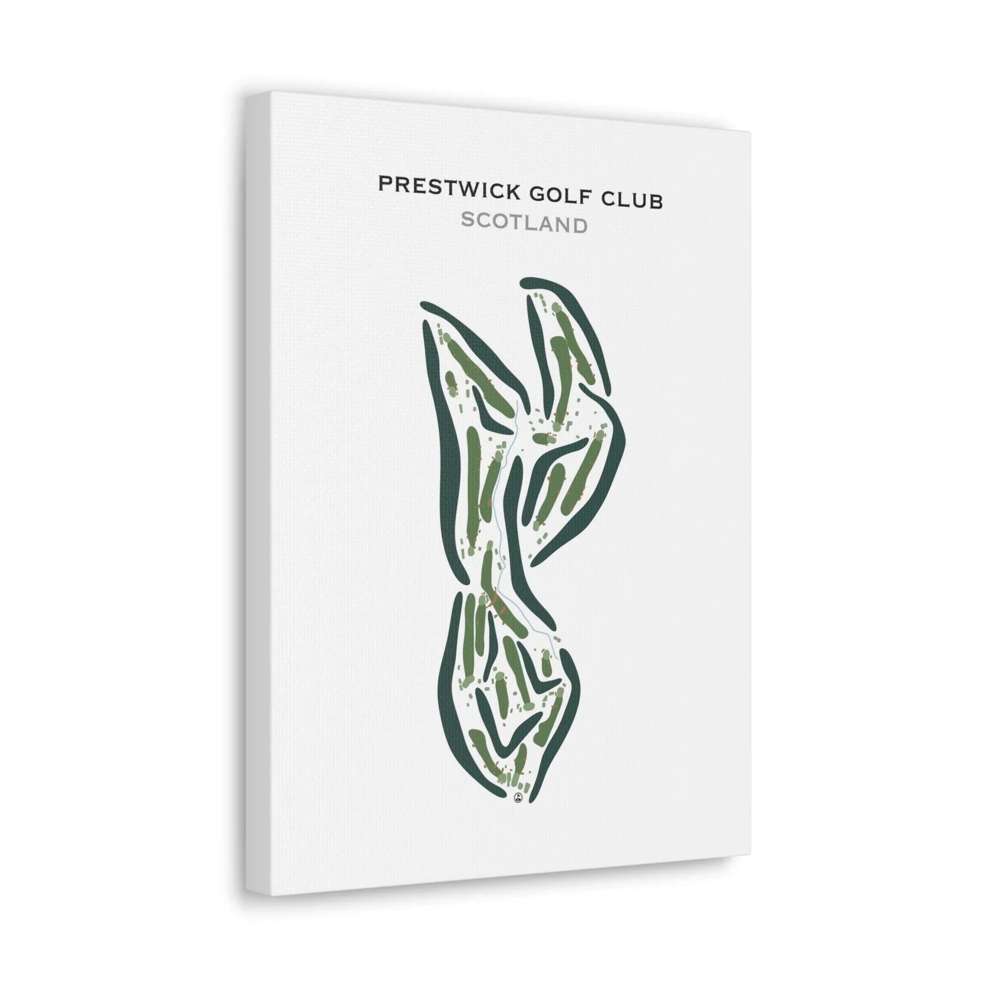 Prestwick Golf Club, Scotland - Printed Golf Courses