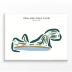 Pwllheli Golf Club, United Kingdom - Printed Golf Courses