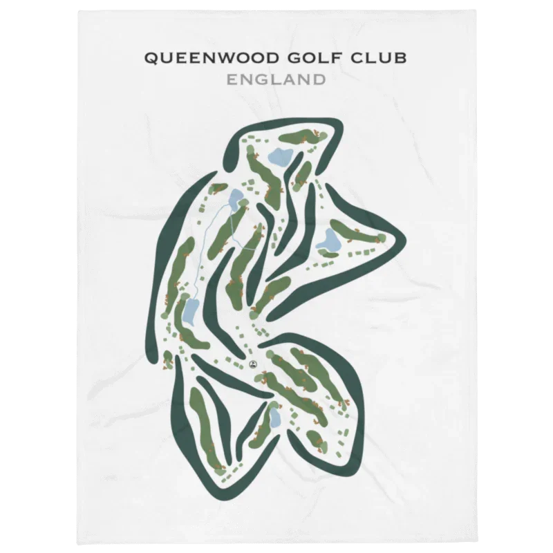 Queenwood Golf Club, England - Printed Golf Courses