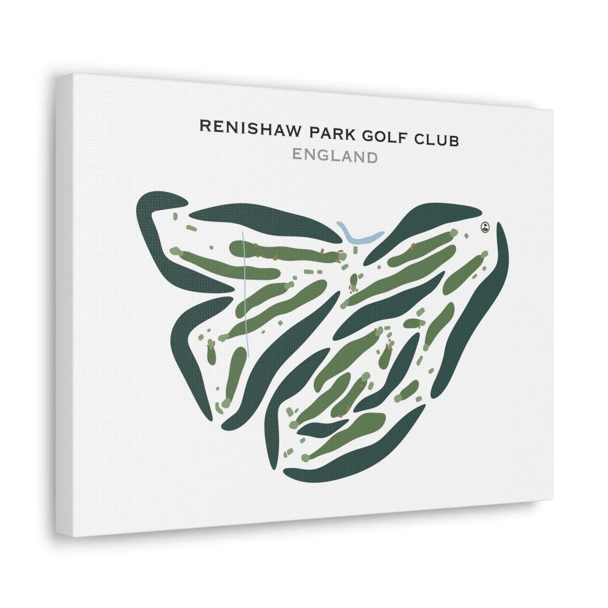 Renishaw Park Golf Club, England - Printed Golf Courses