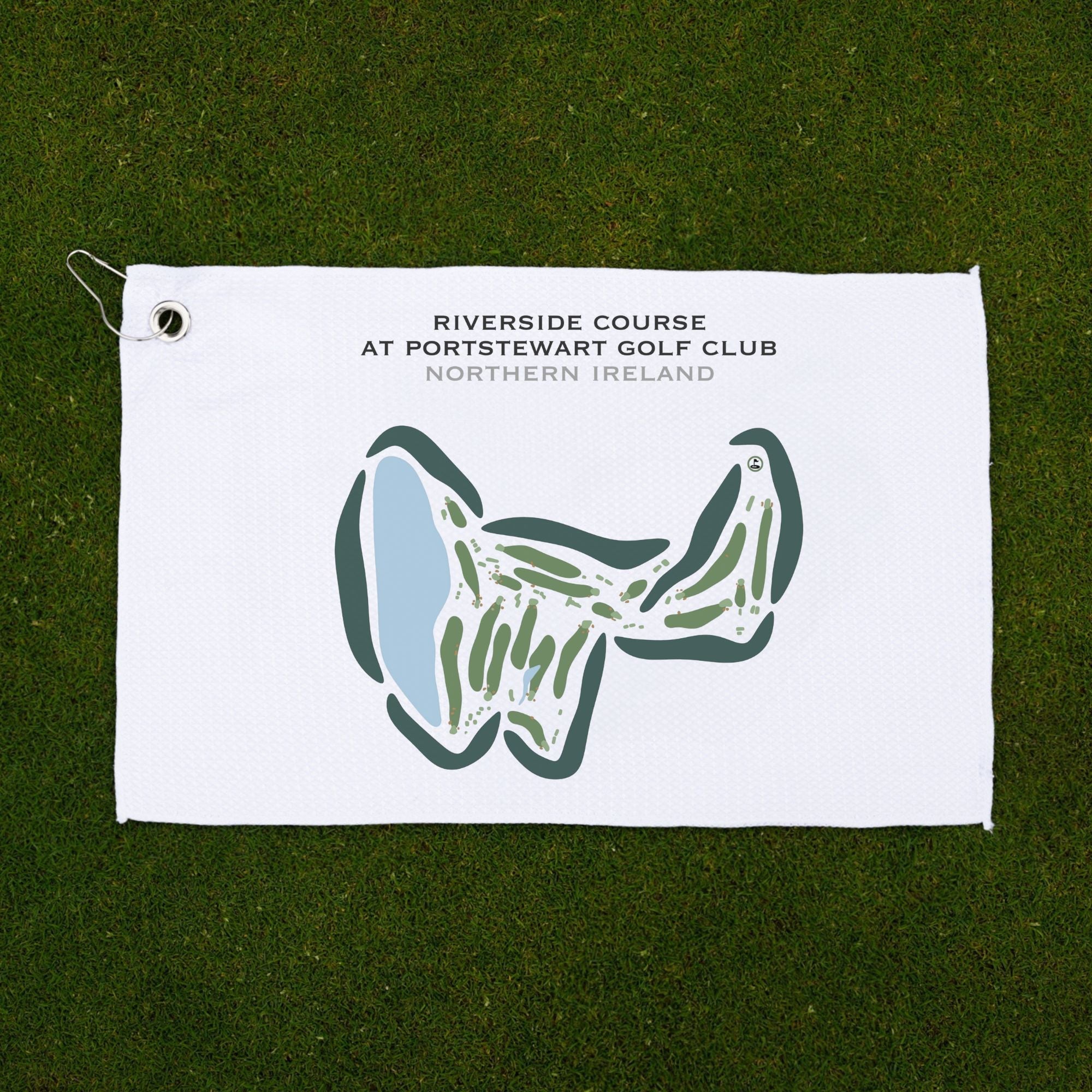 Riverside Course at Portstewart Golf Club, Northern Ireland - Printed Golf Courses