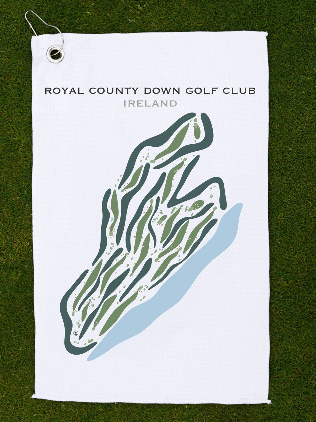 Royal County Down Golf Club, Ireland - Printed Golf Courses