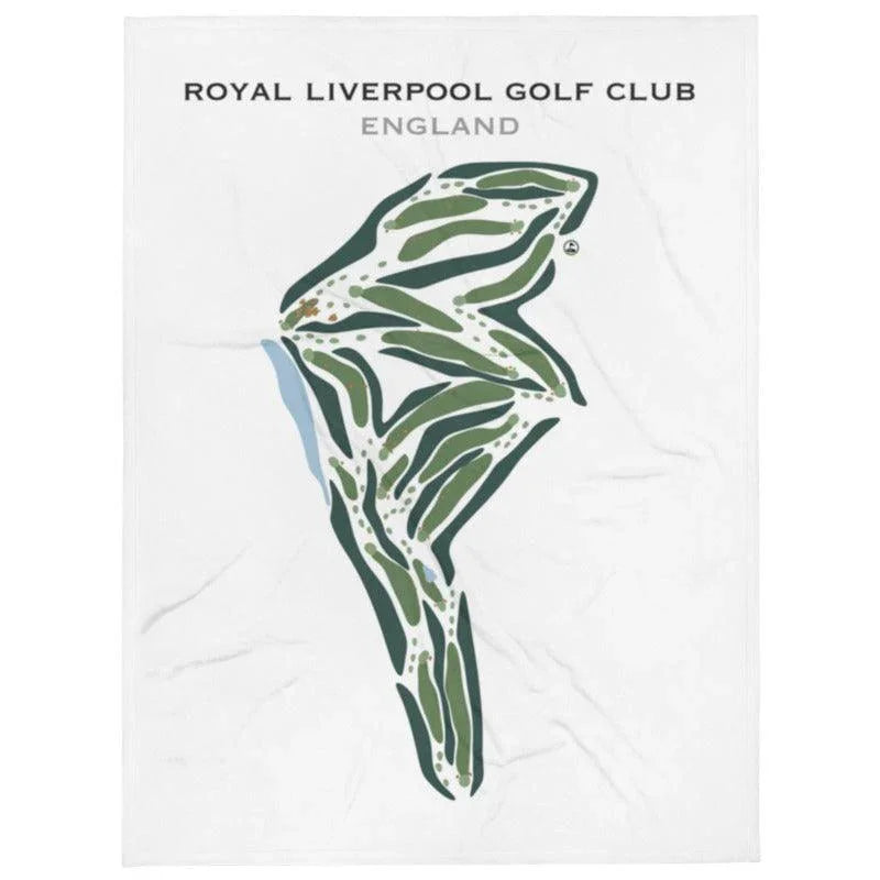 Royal Liverpool Golf Club, England - Printed Golf Courses - Golf Course Prints