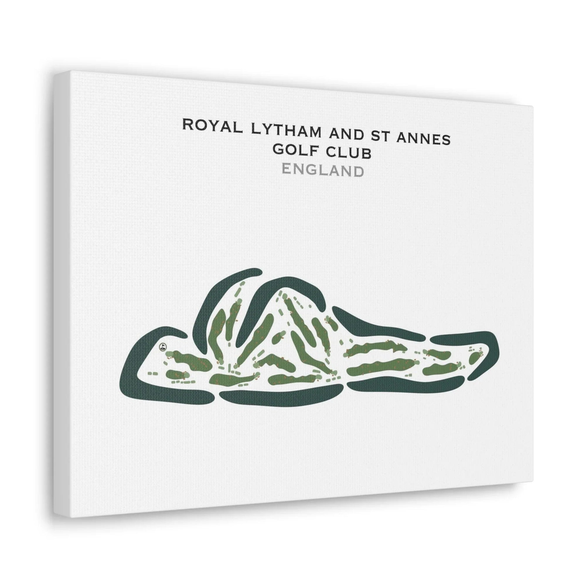 Royal Lytham & St Annes Golf Club, England - Printed Golf Courses