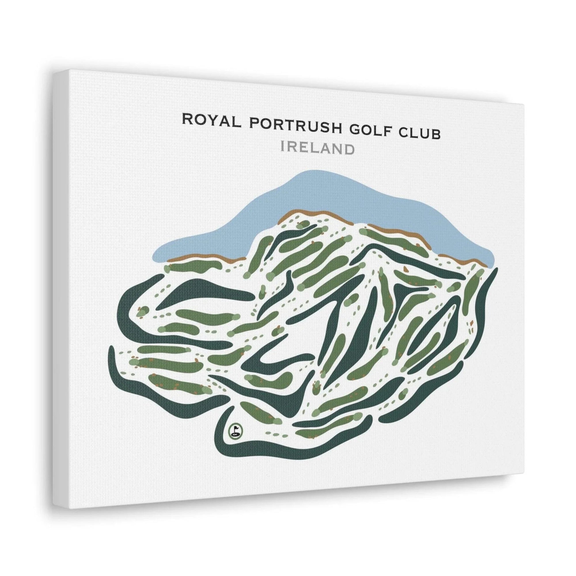Royal Portrush Golf Club, Northern Ireland - Printed Golf Courses - Golf Course Prints
