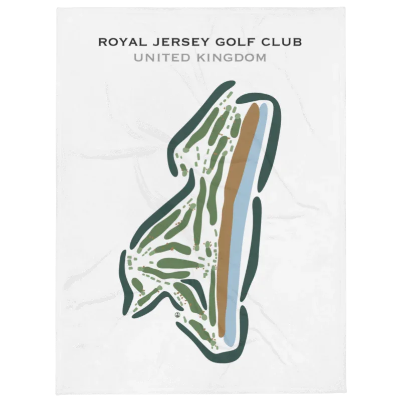 Royal Jersey Golf Club, United Kingdom - Printed Golf Courses