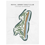 Royal Jersey Golf Club, United Kingdom - Printed Golf Courses