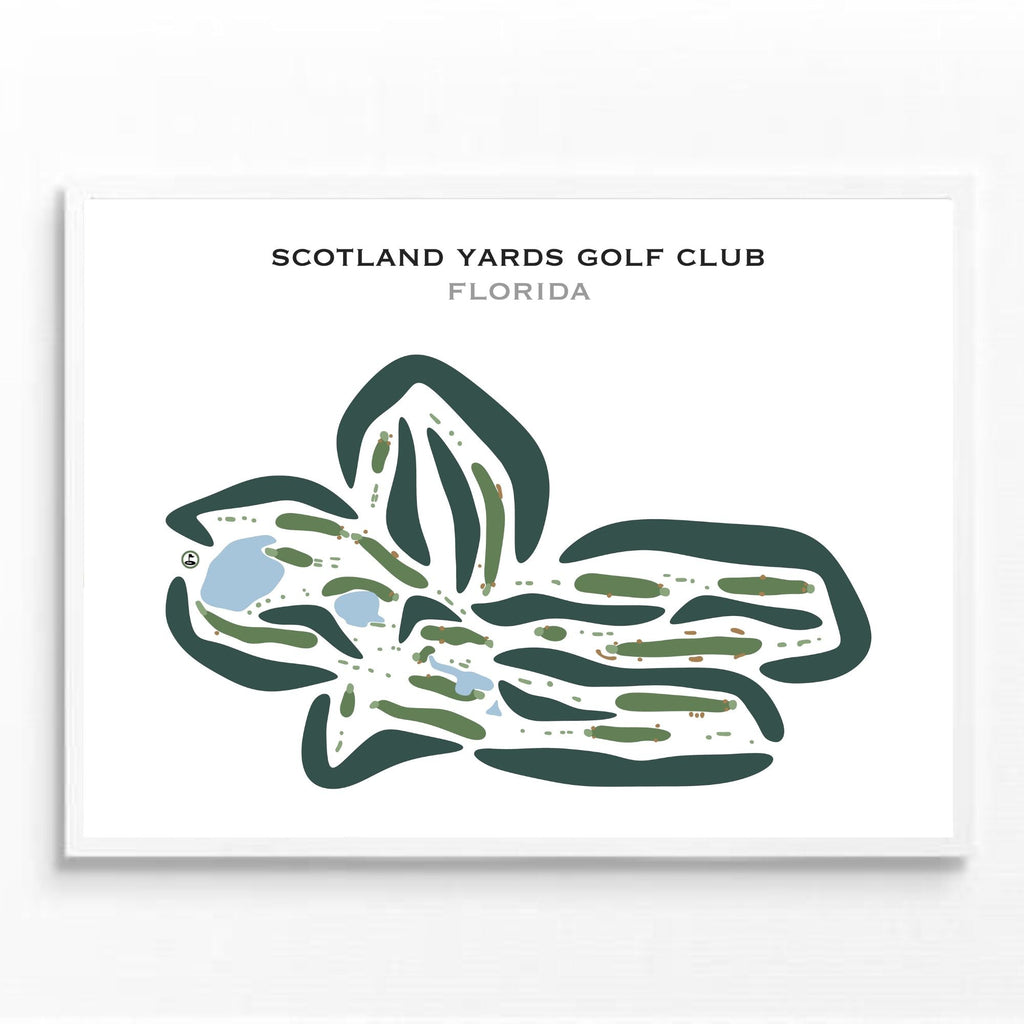 Scotland Yards Golf Club, Florida - Printed Golf Courses