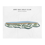Spey Bay Golf Club, Scotland - Printed Golf Courses