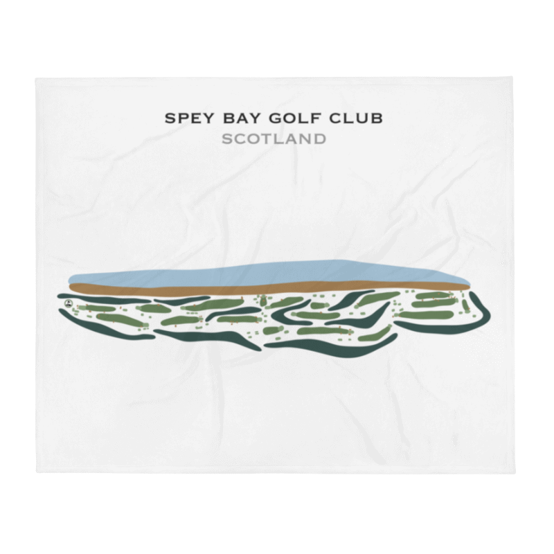Spey Bay Golf Club, Scotland - Printed Golf Courses