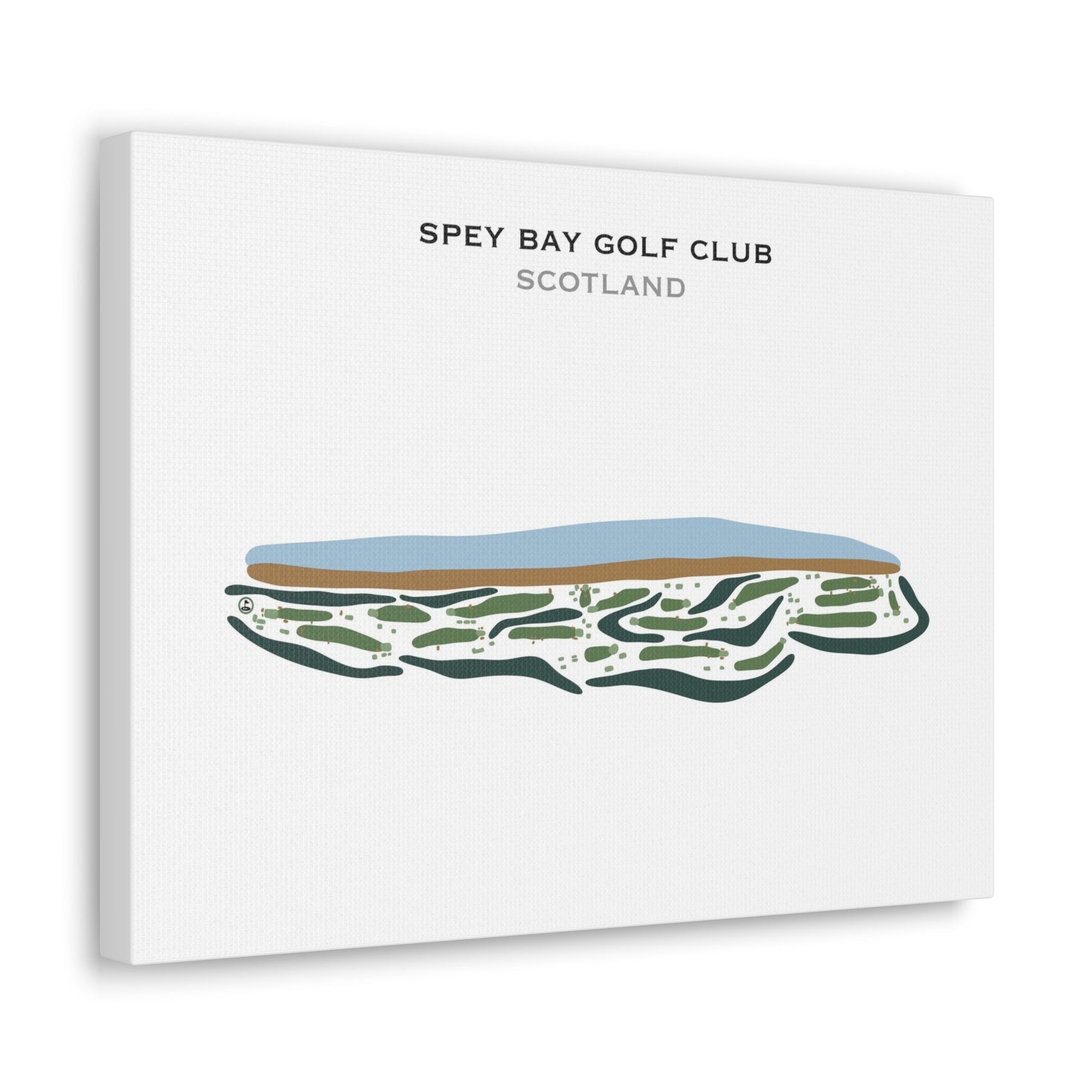 Spey Bay Golf Club, Scotland - Printed Golf Courses