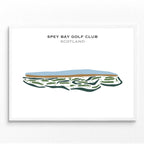 Spey Bay Golf Club, Scotland - Printed Golf Courses