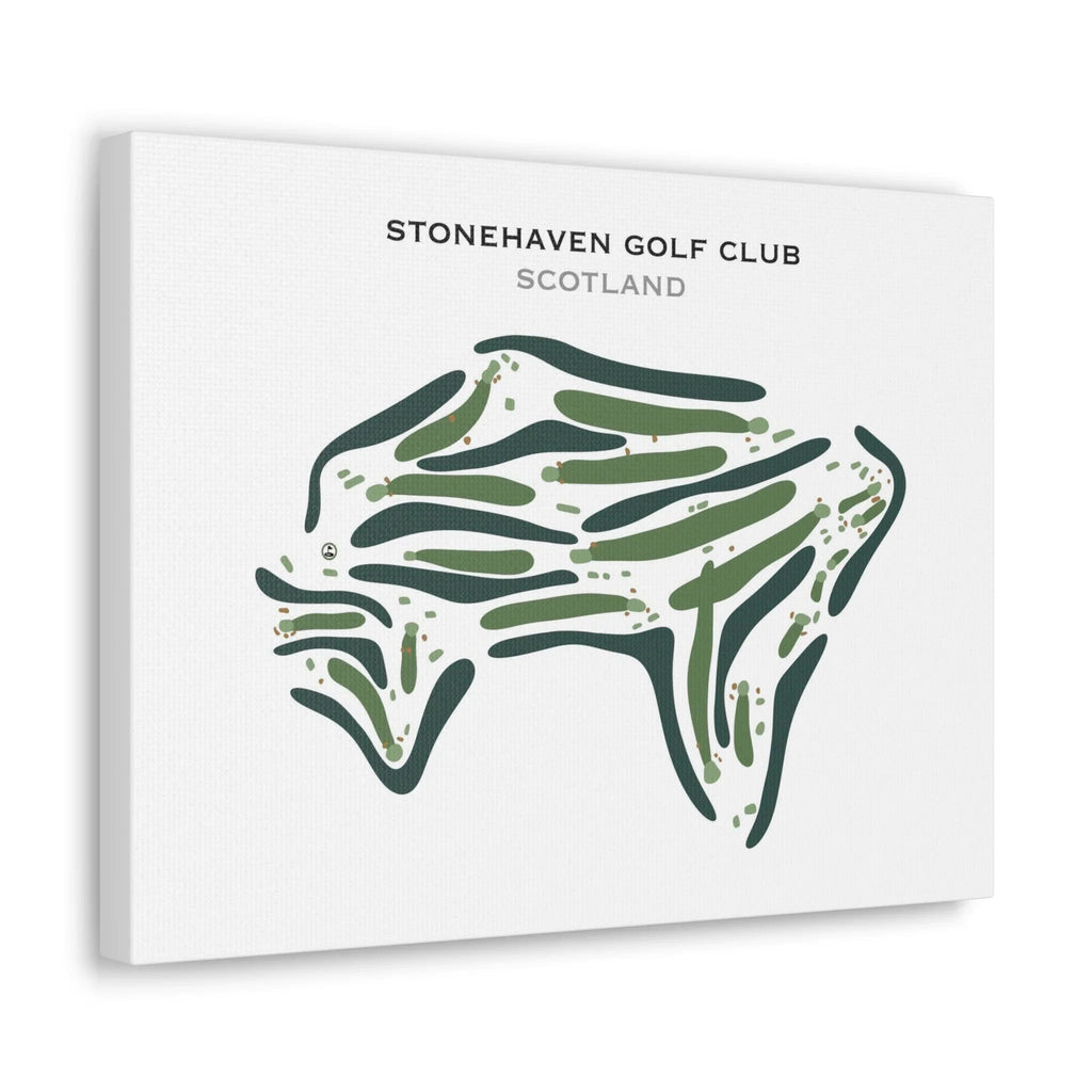 Stonehaven Golf Club, Scotland - Printed Golf Course