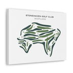 Stonehaven Golf Club, Scotland - Printed Golf Course
