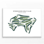 Stonehaven Golf Club, Scotland - Printed Golf Course