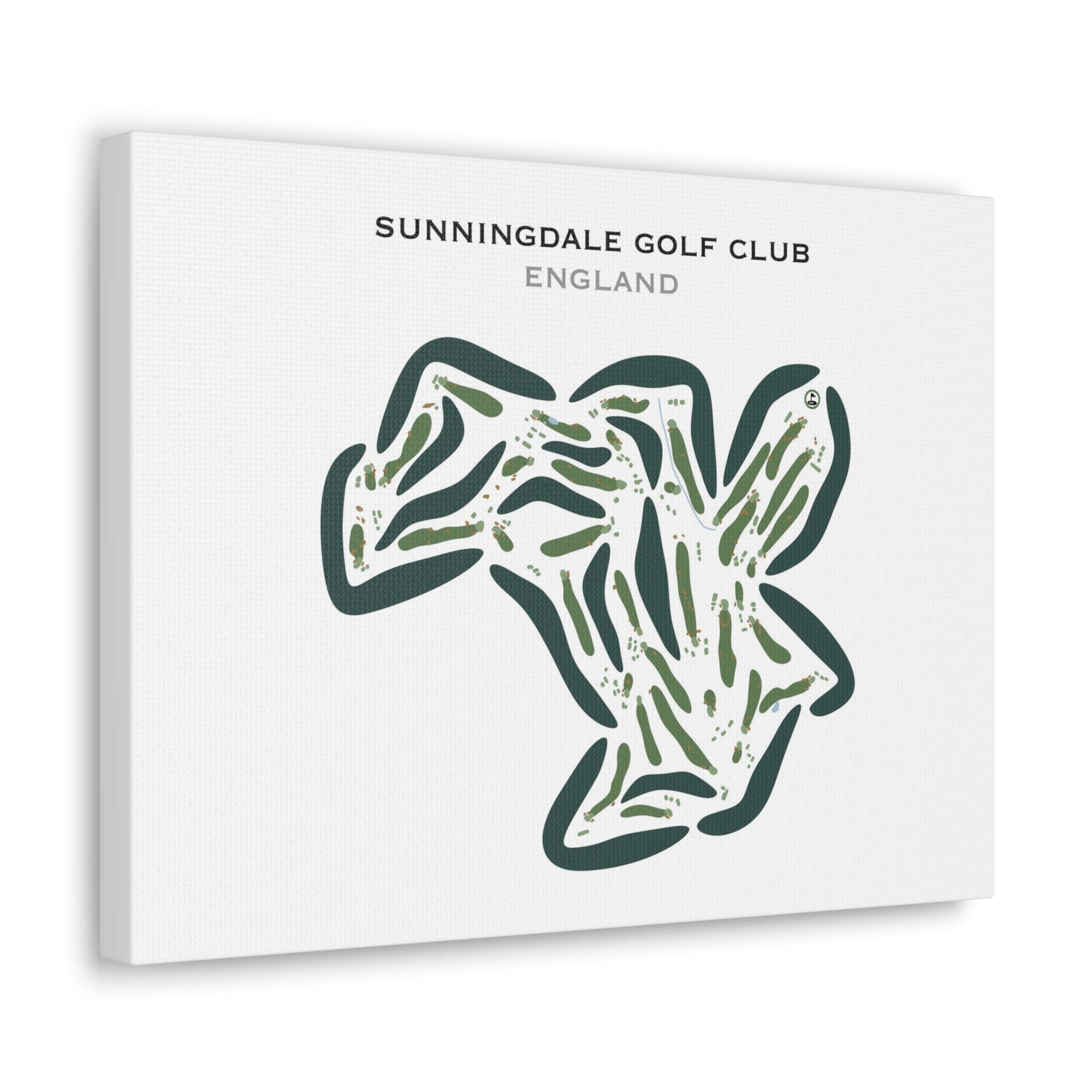 Sunningdale Golf Club, England - Printed Golf Courses