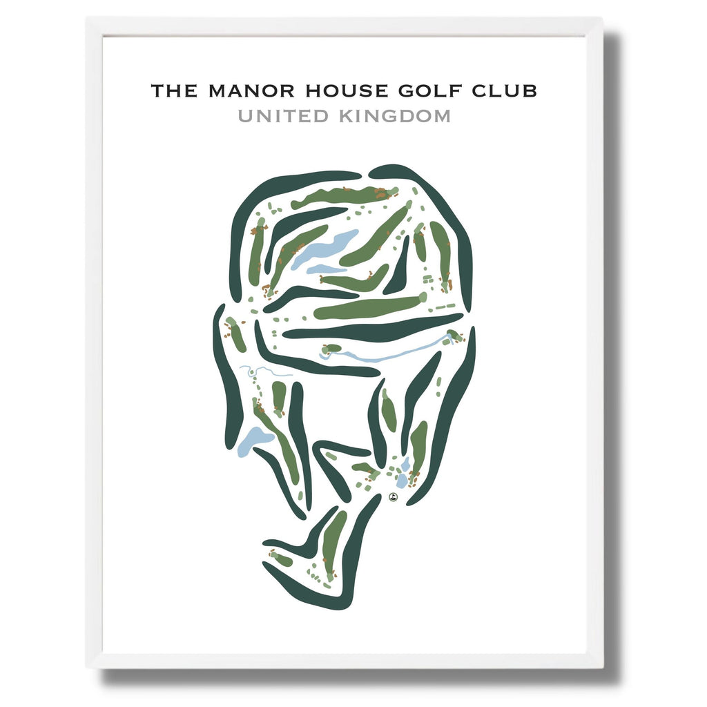 The Manor House Golf Club, United Kingdom - Printed Golf Courses