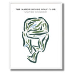 The Manor House Golf Club, United Kingdom - Printed Golf Courses