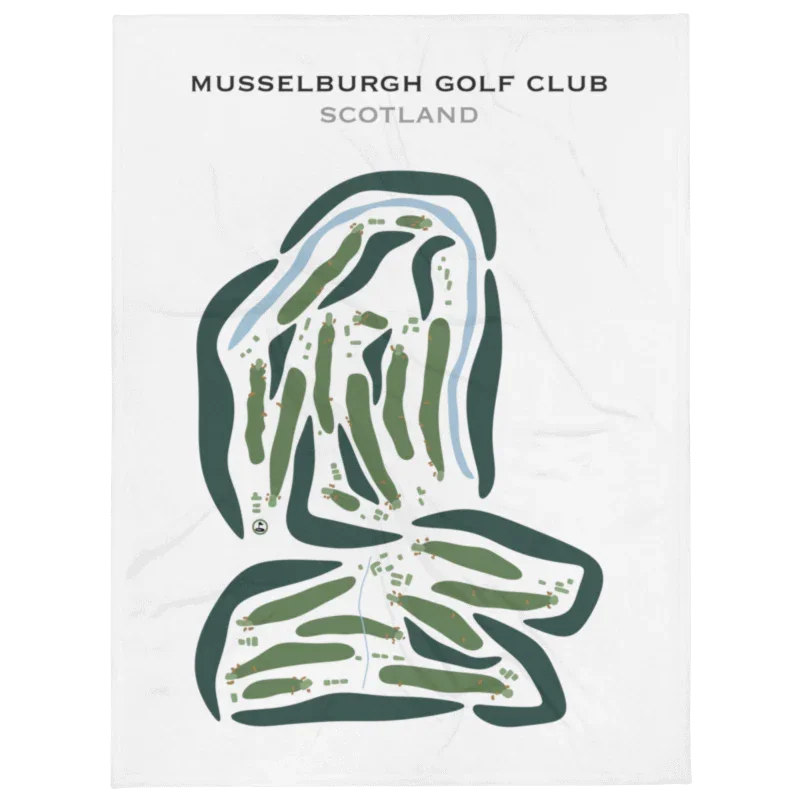 The Musselburgh Golf Club, Scotland - Printed Golf Courses