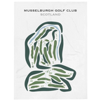 The Musselburgh Golf Club, Scotland - Printed Golf Courses