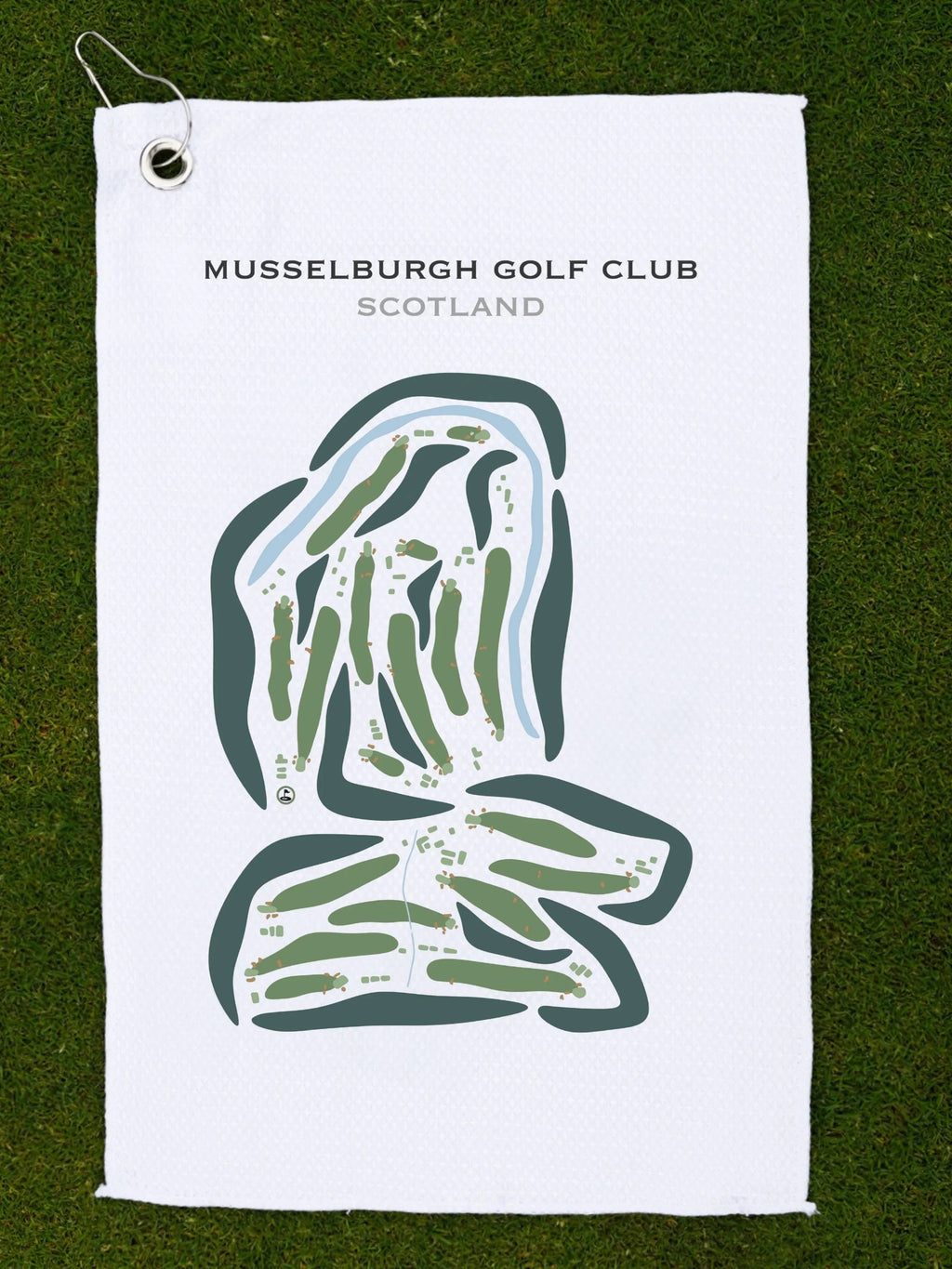 The Musselburgh Golf Club, Scotland - Printed Golf Courses