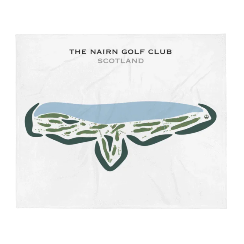 The Nairn Golf Club, Scotland - Printed Golf Courses