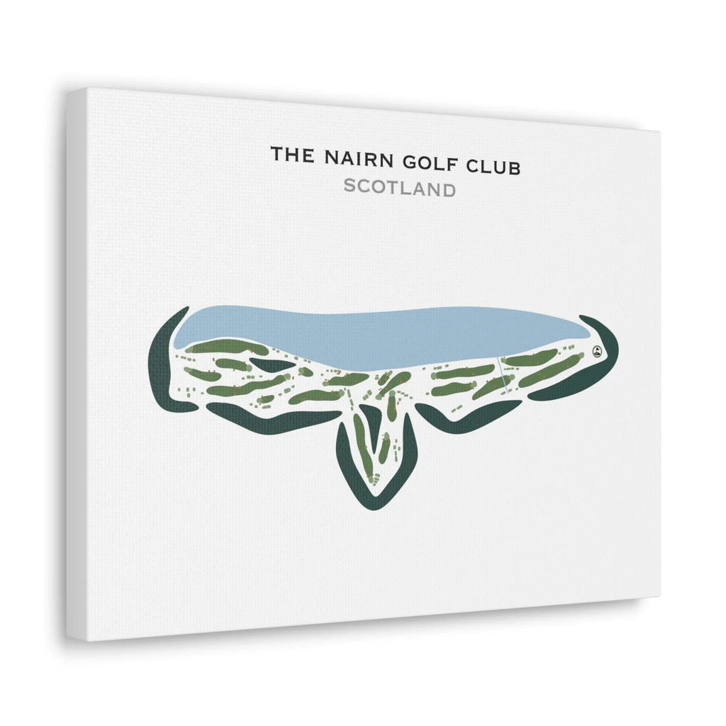 The Nairn Golf Club, Scotland - Printed Golf Courses