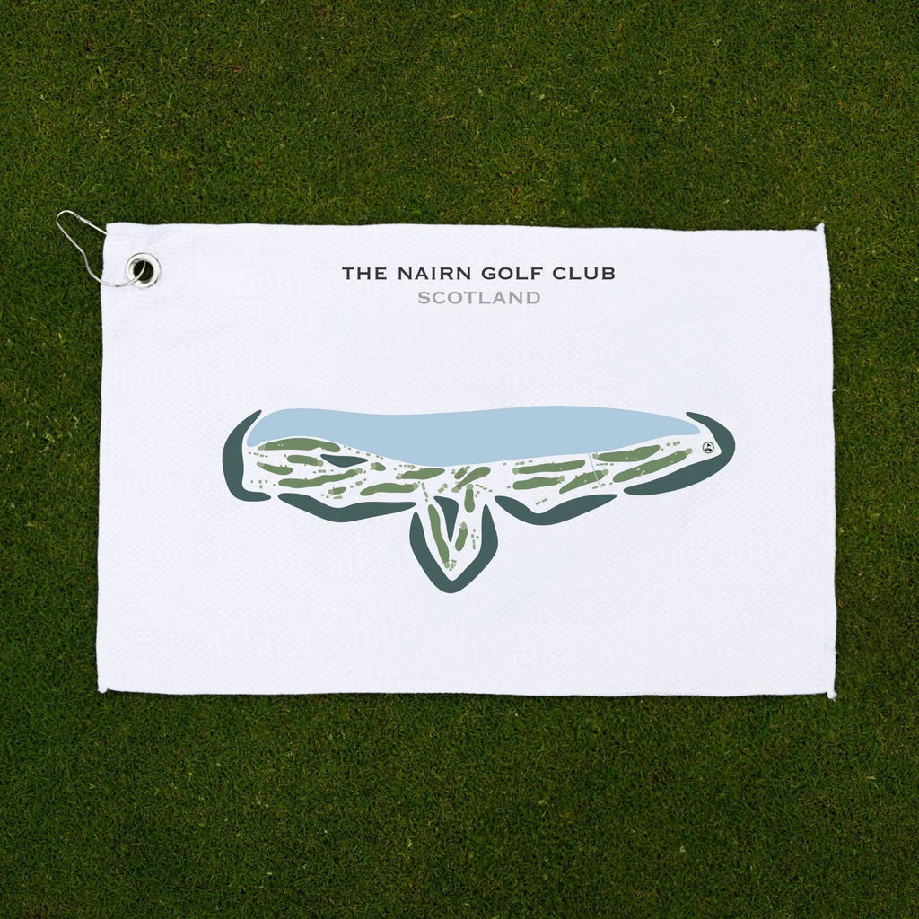 The Nairn Golf Club, Scotland - Printed Golf Courses
