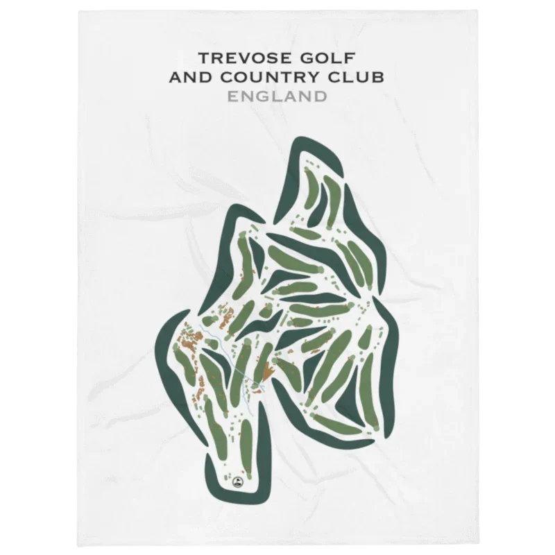 Trevose Golf and Country Club, United Kingdom - Printed Golf Courses