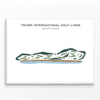Trump International Golf Links, Scotland - Printed Golf Courses