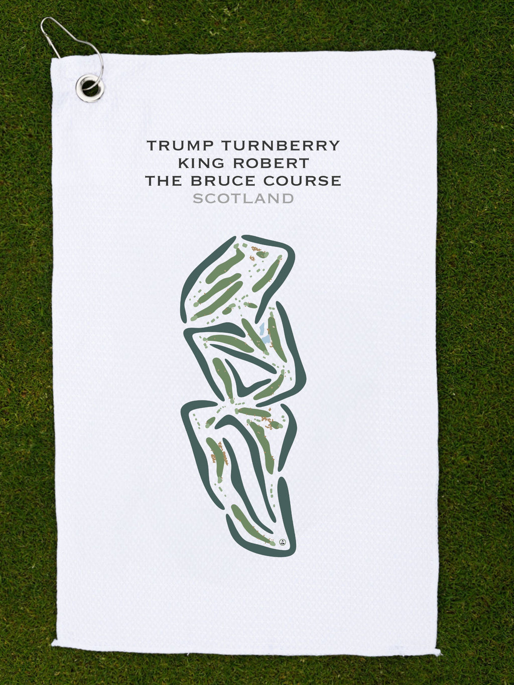 Trump Turnberry, King Robert The Bruce Golf Course, Scotland - Printed Golf Courses