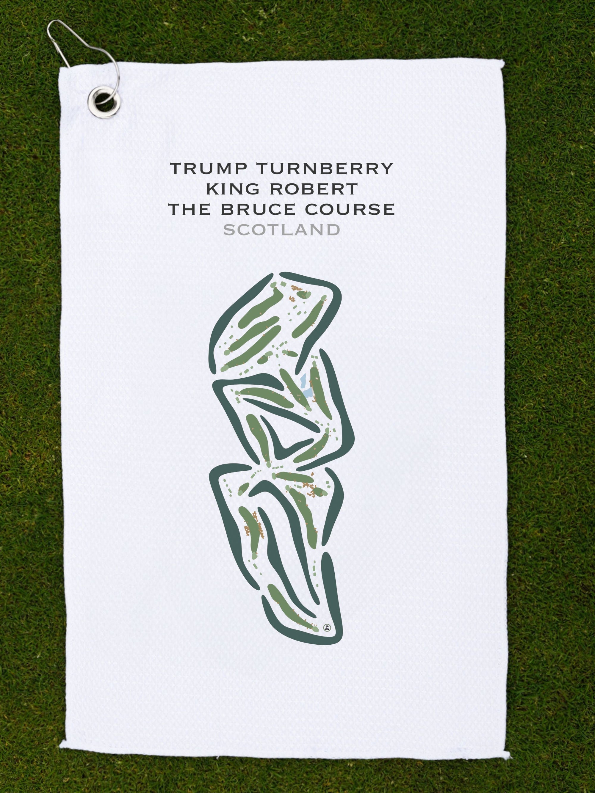 Trump Turnberry, King Robert The Bruce Golf Course, Scotland - Printed Golf Courses