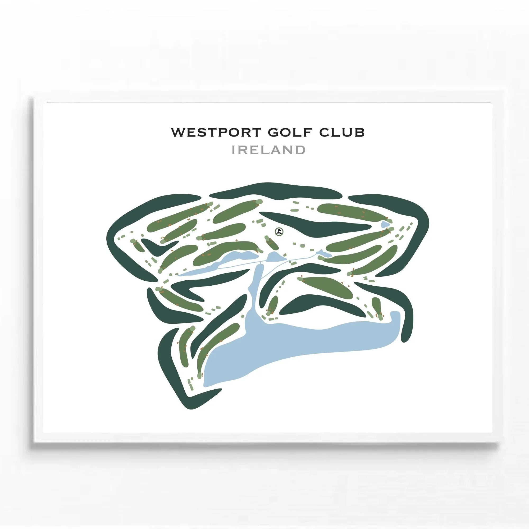 Westport Golf Club, Ireland - Printed Golf Courses