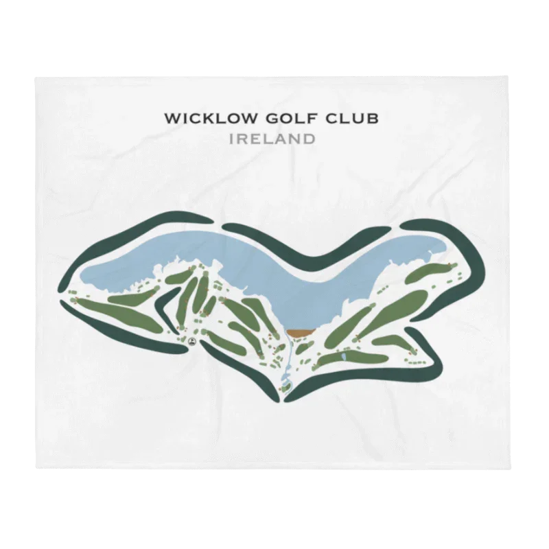 Wicklow Golf Club, Ireland - Printed Golf Courses