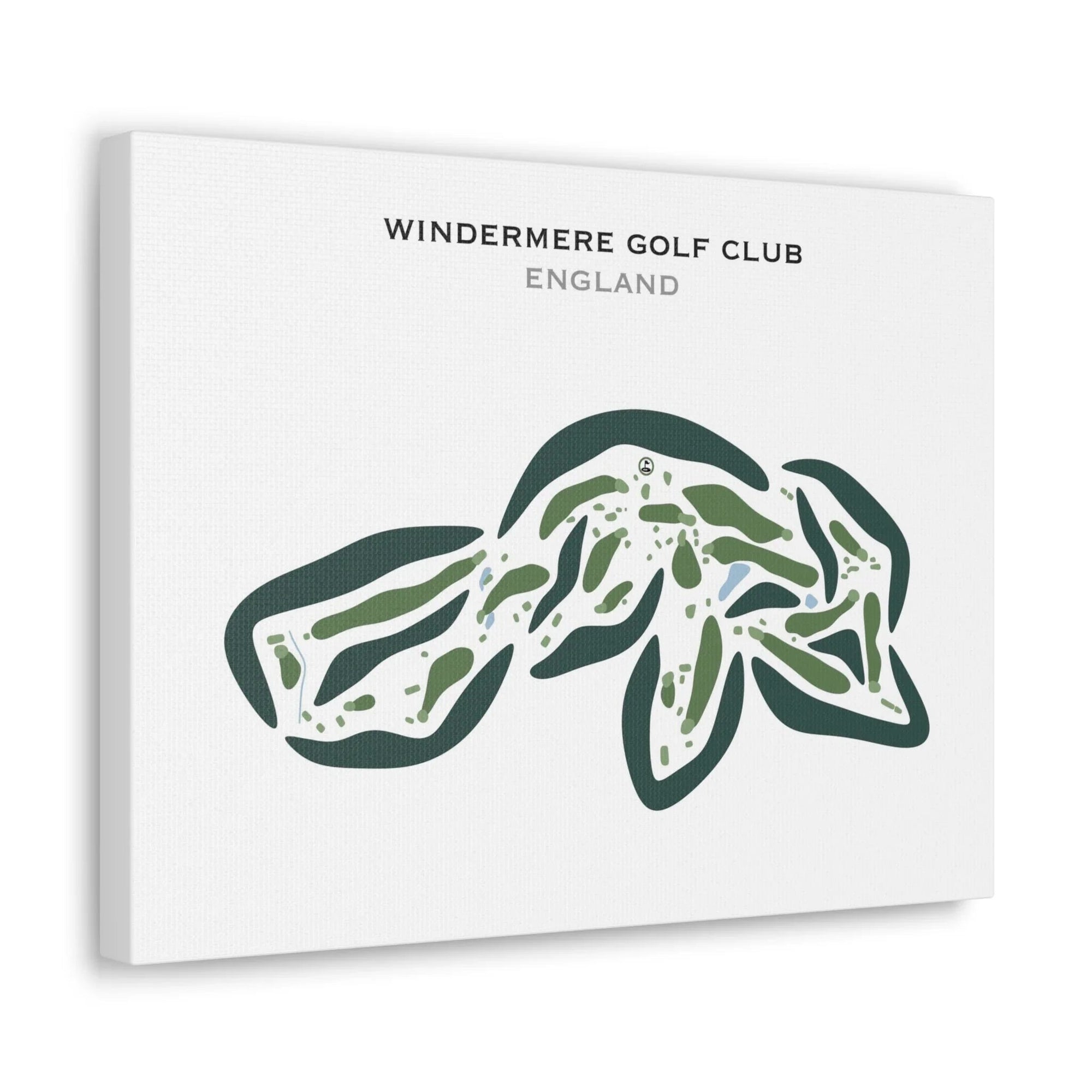 Windermere Golf Club, England - Printed Golf Courses
