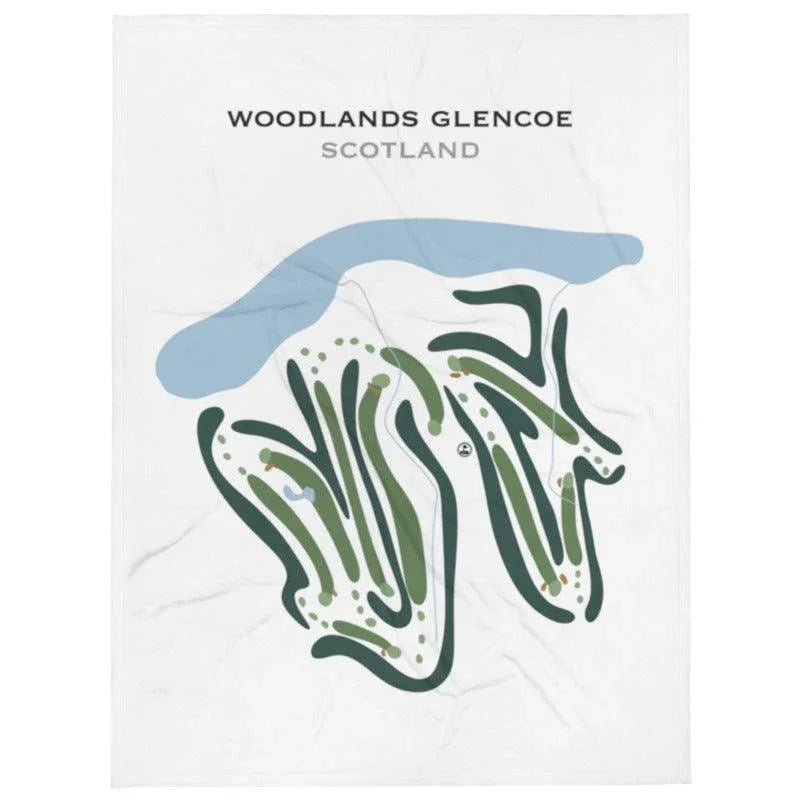 Woodlands Glencoe, Scotland - Printed Golf Courses - Golf Course Prints