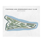 Fortrose & Rosemarkie Golf Club, Scotland - Printed Golf Courses