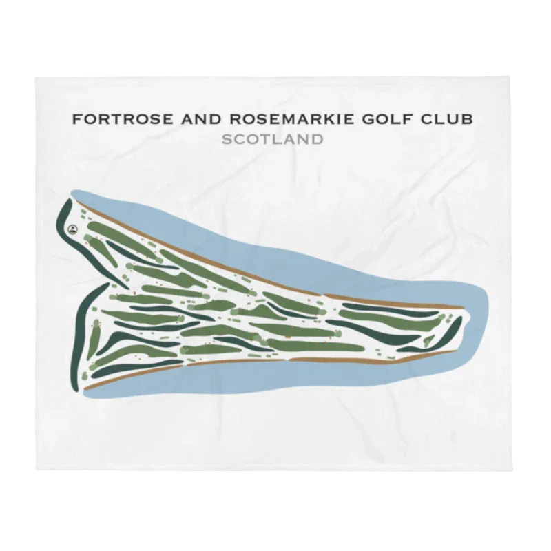 Fortrose & Rosemarkie Golf Club, Scotland - Printed Golf Courses