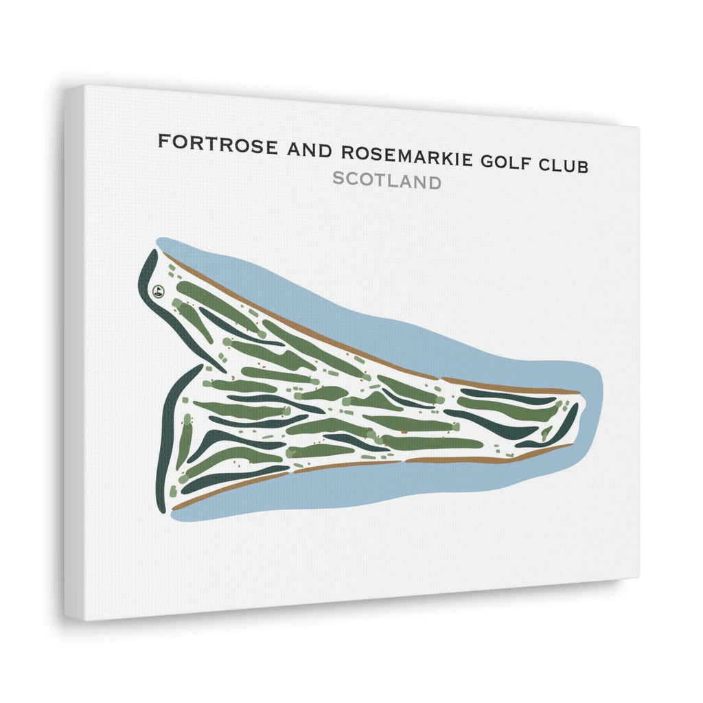 Fortrose & Rosemarkie Golf Club, Scotland - Printed Golf Courses