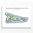 Fortrose & Rosemarkie Golf Club, Scotland - Printed Golf Courses